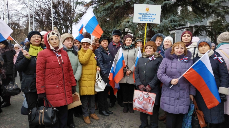 Коллективы учреждений культуры посетили митинг-концерт, посвященный Дню народного единства