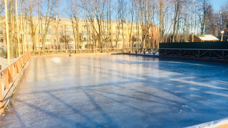Начало ледового сезона в Чебоксарах: парк имени А.Г. Николаева назвал дату открытия своего катка