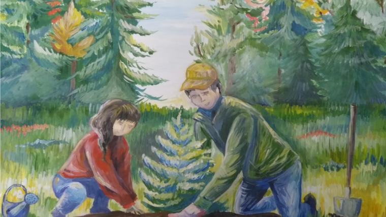 «Я Волонтер!» - выставка рисунков в Чебоксарской детской школе искусств № 4