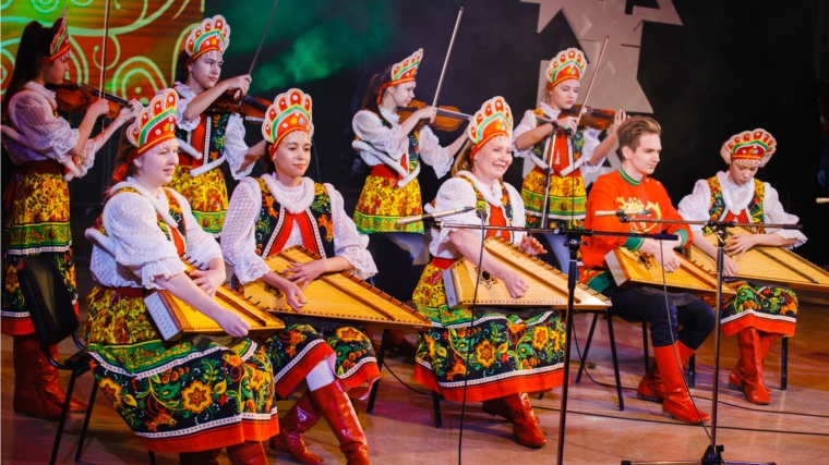 Воспитанники Чебоксарской детской музыкальной школы № 4 приняли участие во Всероссийском фестивале "Гуслей перезвон чудесный"