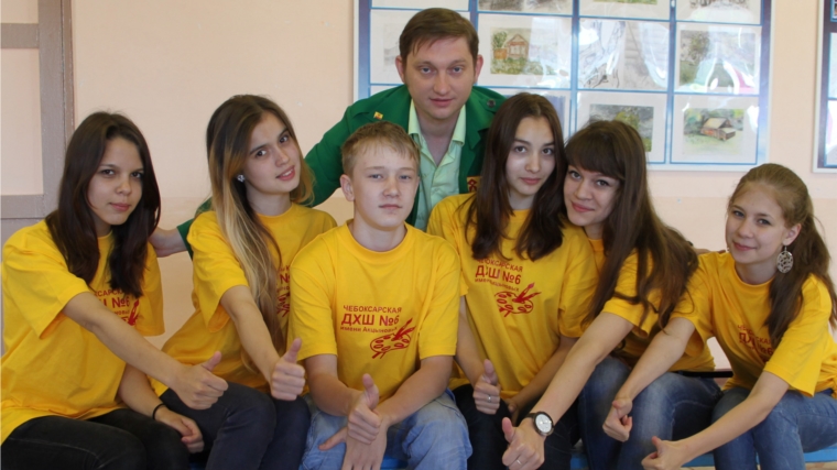 Чебоксарская детская художественная школа №6 имени Акцыновых стала участником городского конкурса «Мы - будущее города Чебоксары»